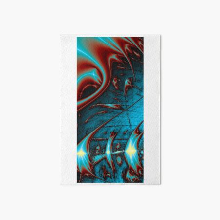 Fractal abstract art Art Board Print