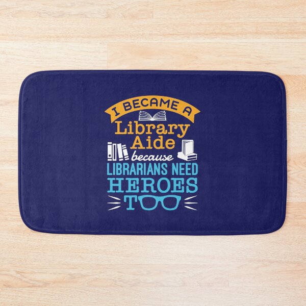 Item preview, I Became a Library Aide Because Librarians Need Heroes Too designed and sold by jaygo.