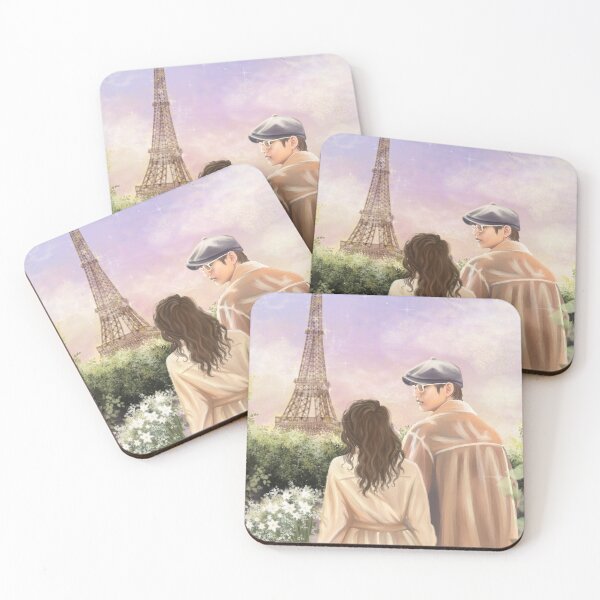 Item preview, "Dates in Paris" // Taehyung art designed and sold by GXNER-art.