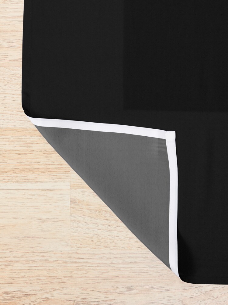 Alternate view of Blast Of Ash Green Shower Curtain