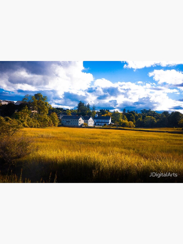 Salt Marsh Homes by JDigitalArts