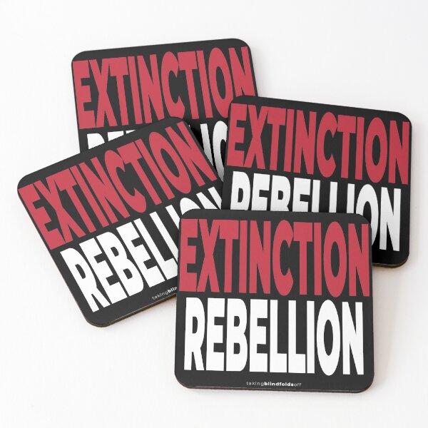 Item preview, EXTINCTION REBELLION - Climate Activist Graphics #takingblindfoldsoff 42 designed and sold by blindfoldsoff.