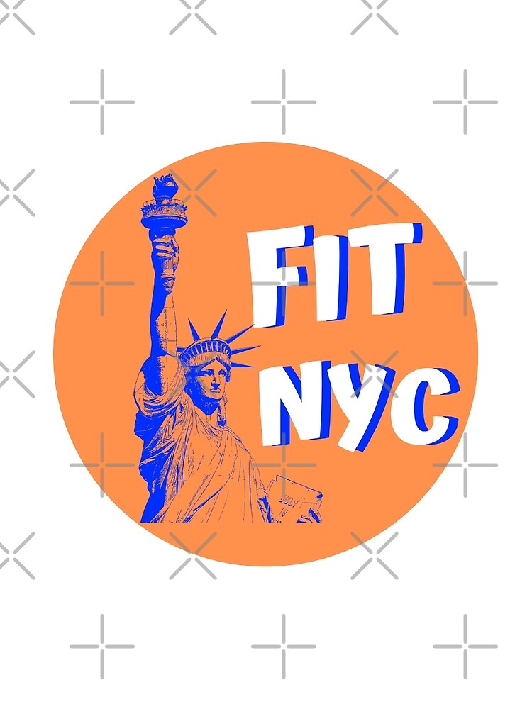 "FIT NYC" Poster by ArtsyJulez Redbubble
