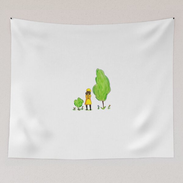 Item preview, Flower Picking Children's Character Art  designed and sold by Samara DiMouro.