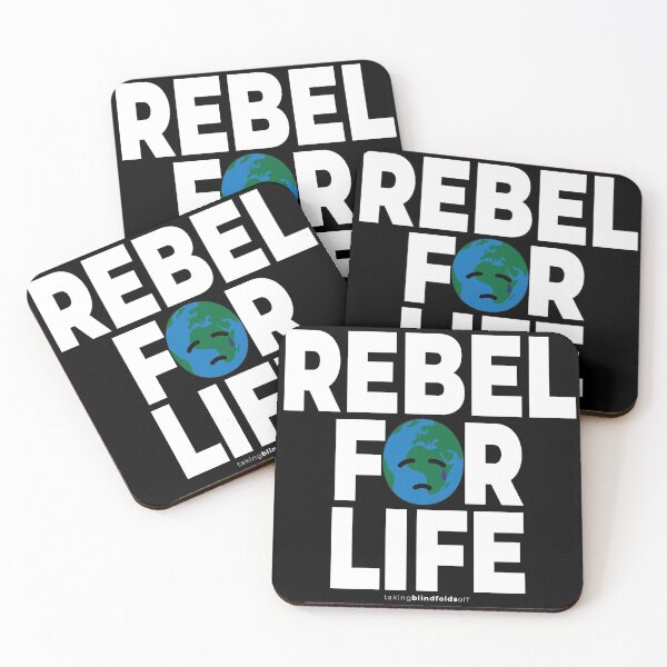Item preview, REBEL FOR LIFE - Climate Activist Graphics #takingblindfoldsoff 43 designed and sold by blindfoldsoff.