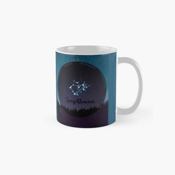 Sagittarius Zodiac Sign Character Traits Classic Mug