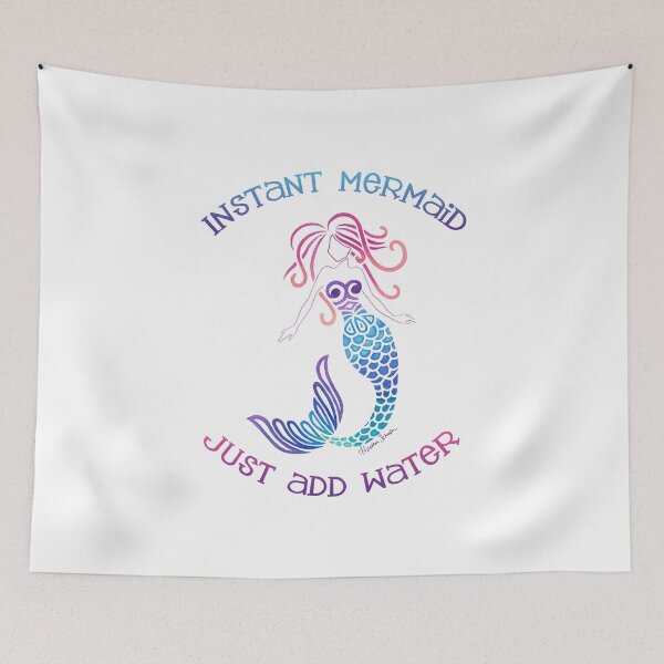 Item preview, Instant Mermaid Just Add Water designed and sold by artsytoo.