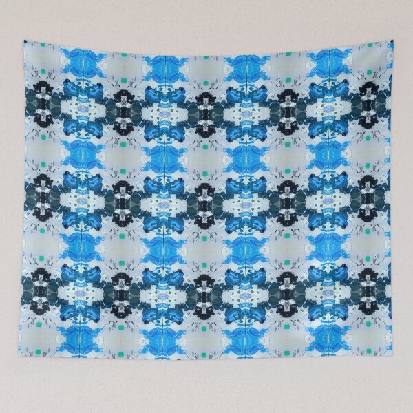Item preview, blue snowflakes kaleidox2 07/30/19 designed and sold by Shellaqua.