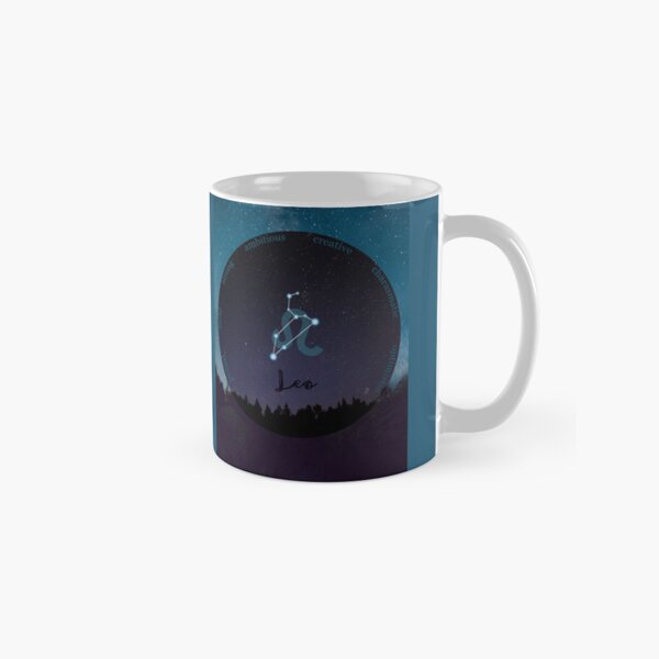 Leo Zodiac Sign Character Traits Classic Mug