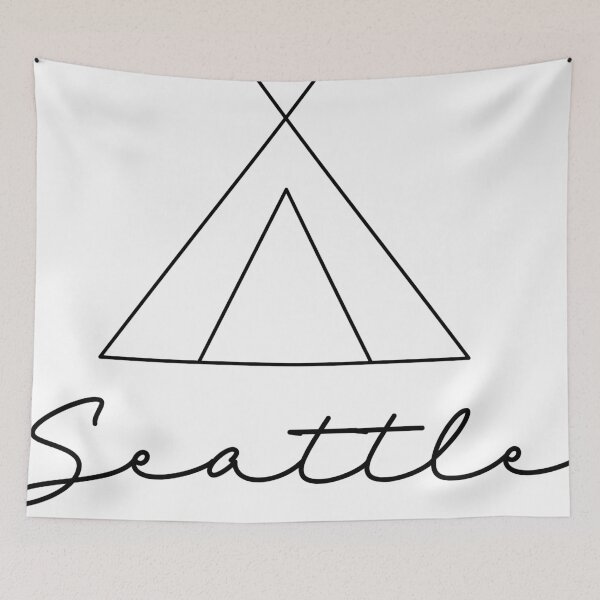 Item preview, Seattle, Tent City, USA designed and sold by dhansonart.