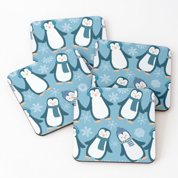 Item preview, Cute Penguin Snowflake Pattern Design designed and sold by ironydesigns.