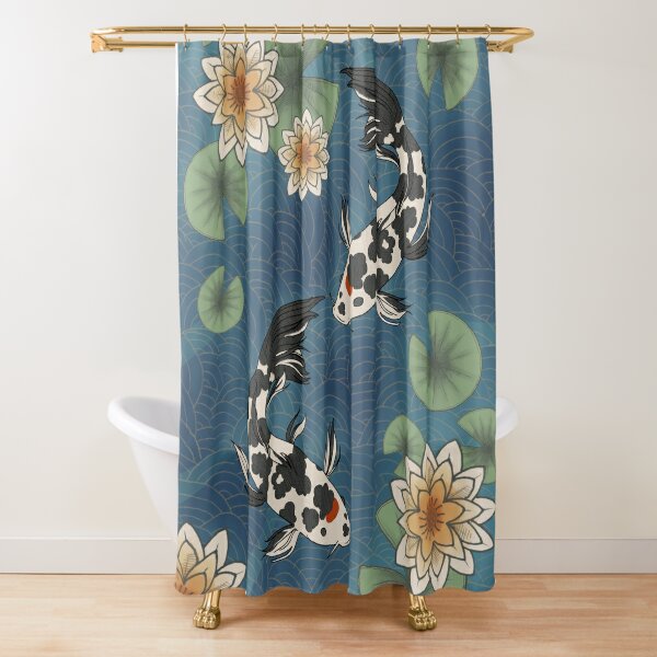 Koi Shower Curtains for Sale