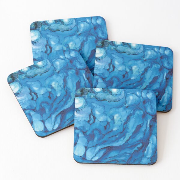 Item preview, Abstract Blue Sea designed and sold by rathershiny.