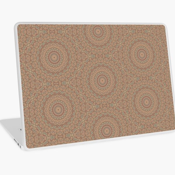 Blumenmandala_MG_2221 dull pastel Laptop Folie