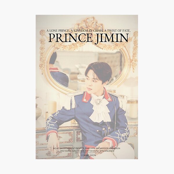 Item preview, Prince Park Jimin  designed and sold by PaperMoonKPOP.