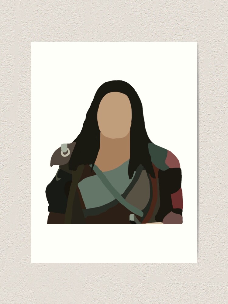 “Blodreina// Octavia Blake” Art Print by Theblodriena | Redbubble