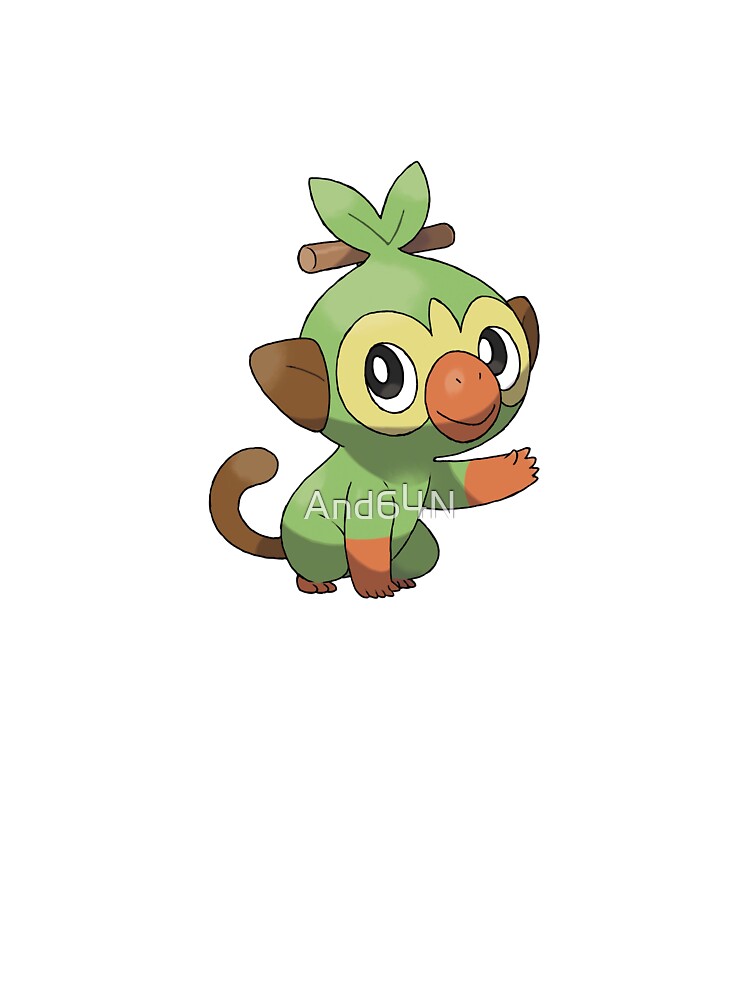 Pokemon Sword And Shield Grookey Baby One Piece By And64n Redbubble