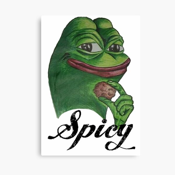 Spicy Pepe Canvas Print