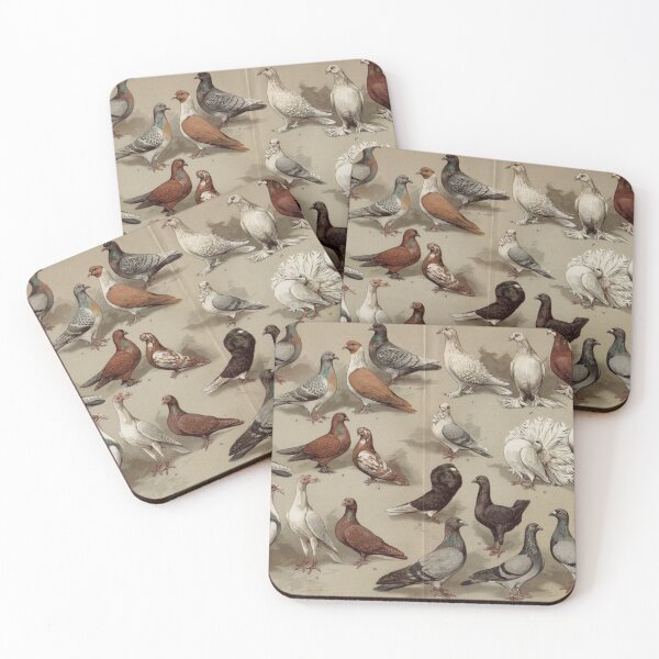 Item preview, Pigeon Breeds Chart designed and sold by BlueSpecsStudio.