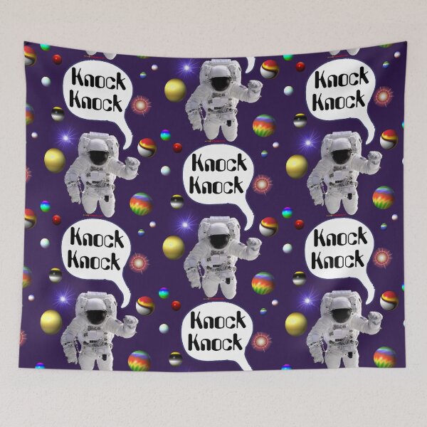 Item preview, Astronaut Says Design -Knock Knock designed and sold by muz2142.