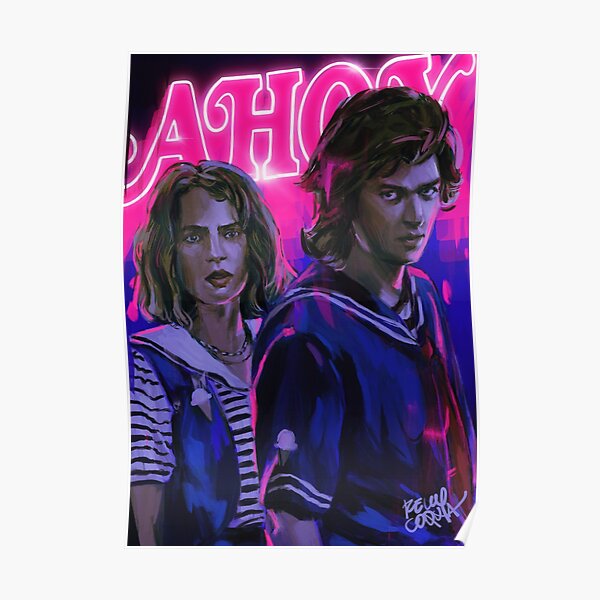 Scoops Duo (Steve and Robin) Poster