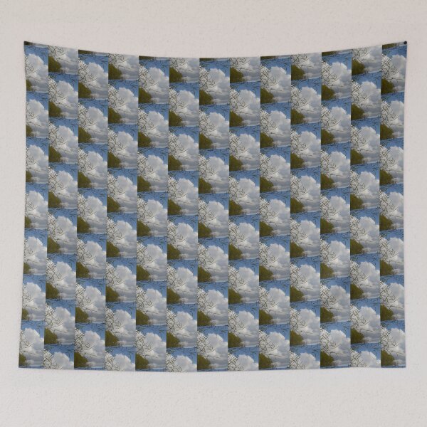 Item preview, Cielo azul y parcialmente nublado designed and sold by MoreGoodArt.