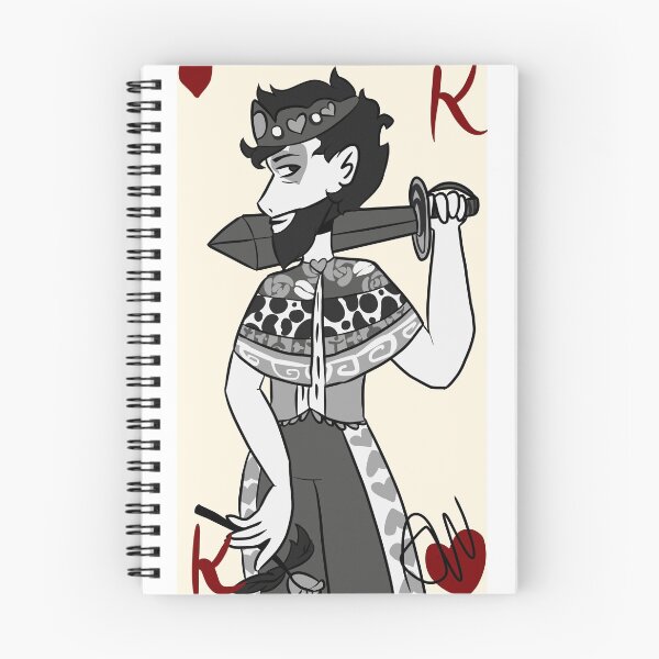 Item preview, King of hearts (grey edition) designed and sold by UnicornDaya.