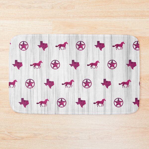 Item preview, Texas, Star & Horse Pattern (Pink) designed and sold by Jared Davies.