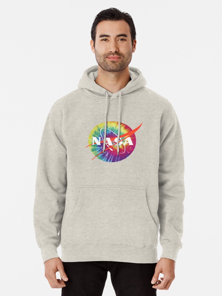 tie dye nasa hoodie