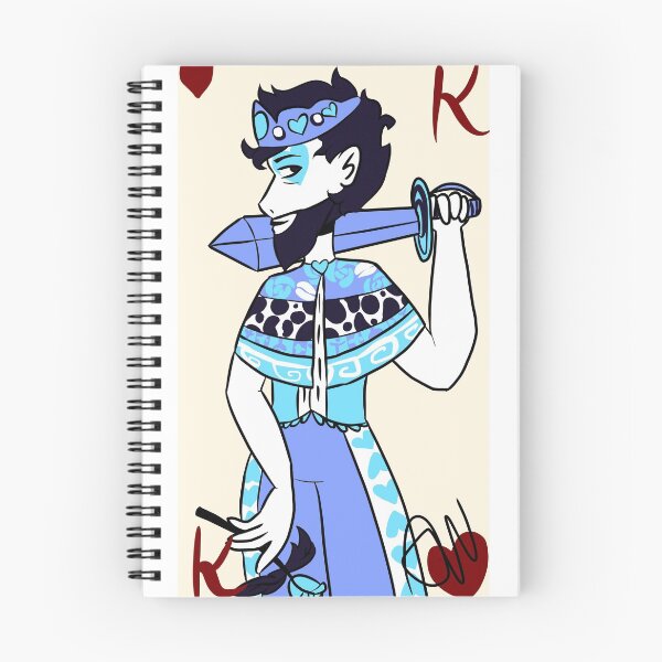 Item preview, King of hearts (blue version) designed and sold by UnicornDaya.