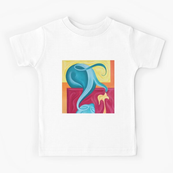 La gata azul Camiseta para niños