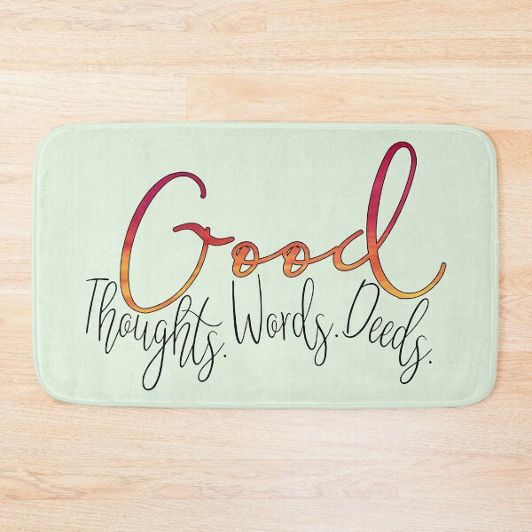 Item preview, Good Thoughts. Good Words. Good Deeds.  designed and sold by laurynmadere.