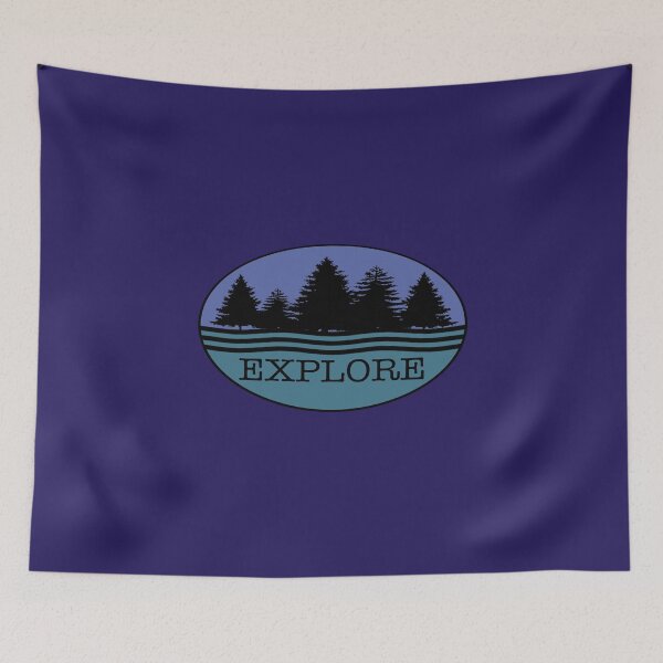 Item preview, EXPLORE Outdoors Nature Pine Trees Water  designed and sold by Destinations Souvenirs.
