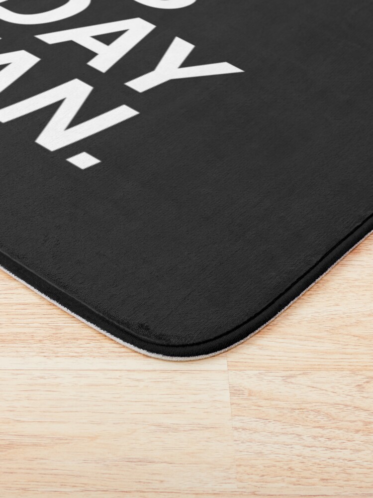 Alternate view of Yes Today Satan Bath Mat