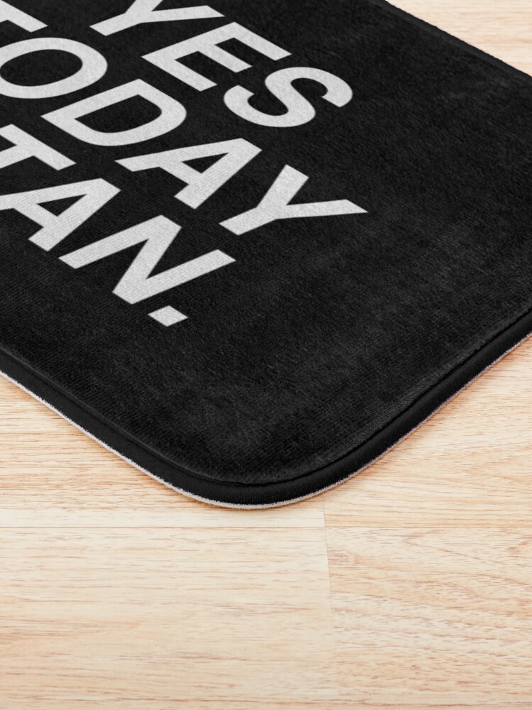 Alternate view of Yes Today Satan Bath Mat