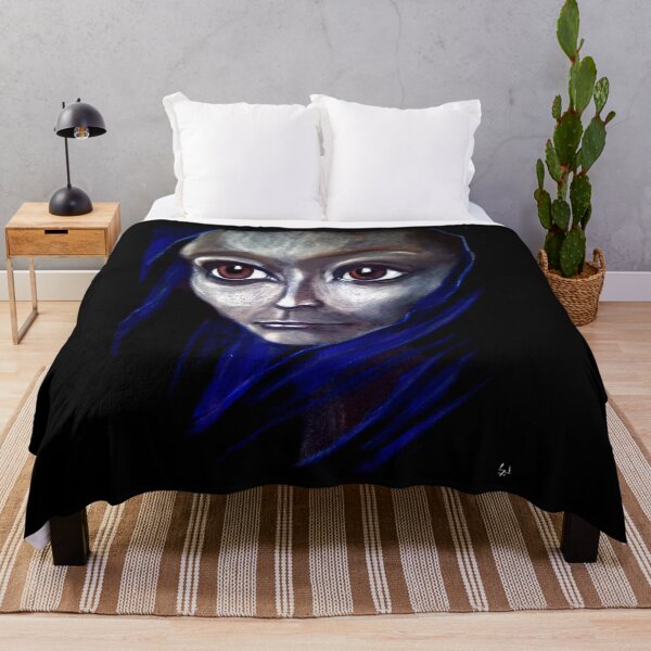 Item preview, Jrooti's Blue Silk Scarf designed and sold by SandiaOFC.