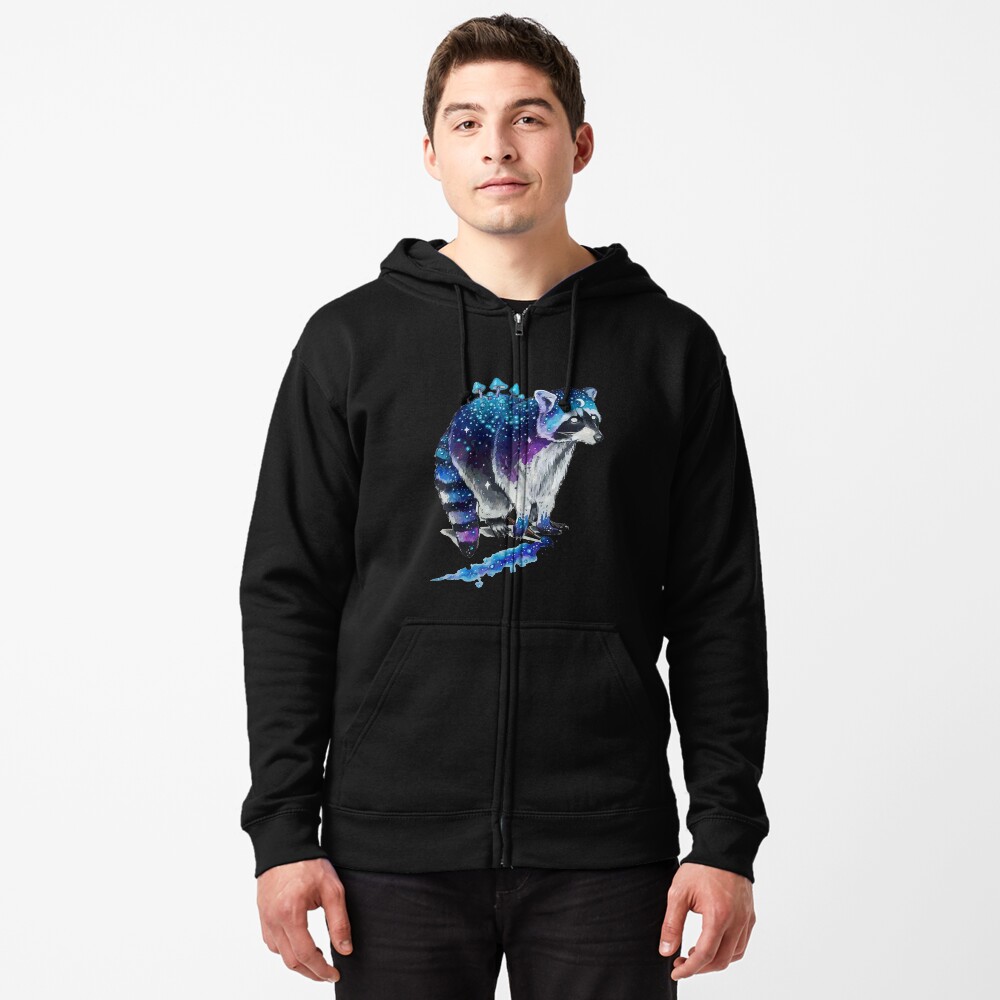 Vista previa del artículo con la obra «Sudadera con capucha y cremallera», diseñado y vendido por FotoLibreStudio.