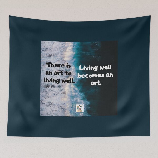 Item preview, Living Well Becomes an Art designed and sold by terzaekholm.