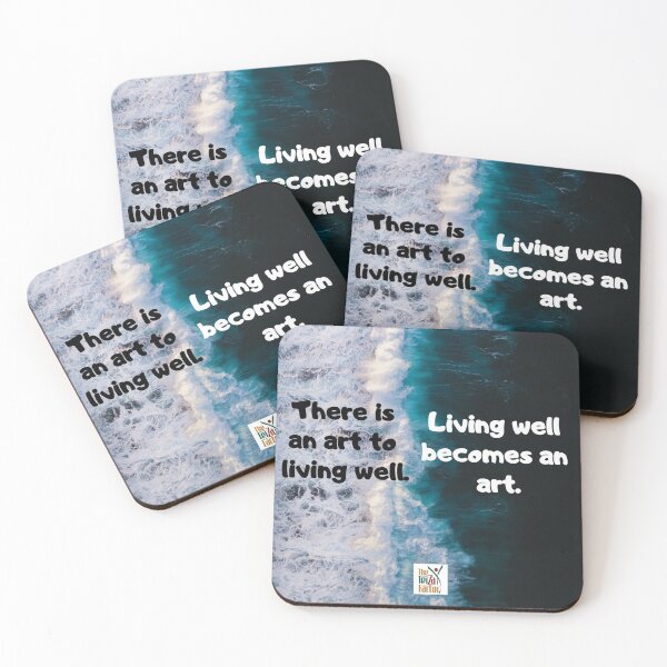 Item preview, Living Well Becomes an Art designed and sold by terzaekholm.
