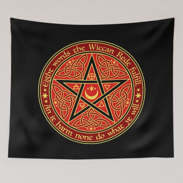Item preview, Pentagram Crest designed and sold by RavenWake.