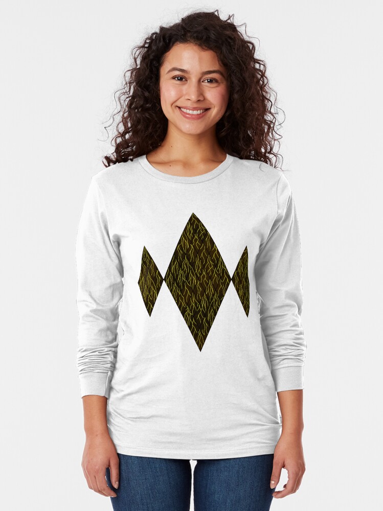 Alternate view of Earthen Scales, Golden Streams Long Sleeve T-Shirt