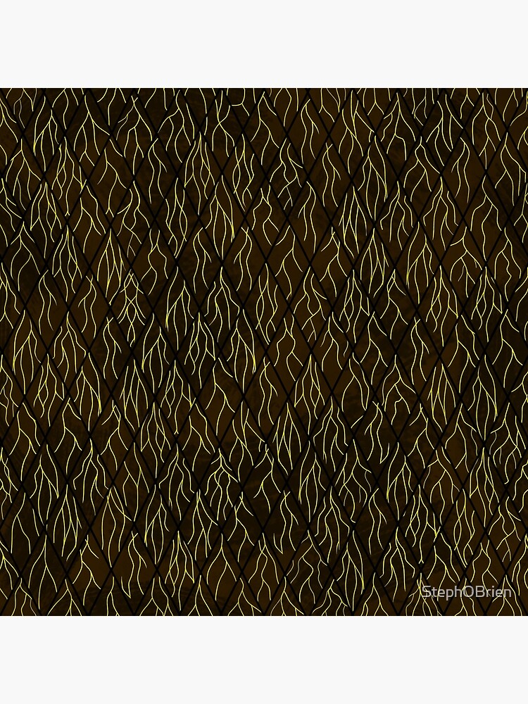 Earthen Scales, Golden Streams by StephOBrien