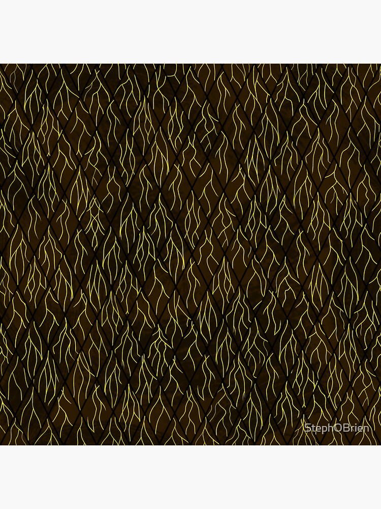 Earthen Scales, Golden Streams by StephOBrien