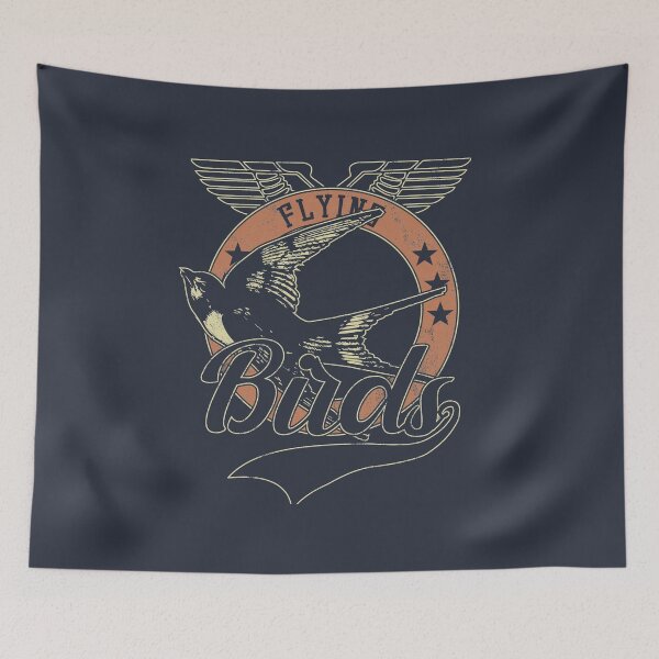 Item preview, Flying Vintage Birds designed and sold by BlueRockDesigns.