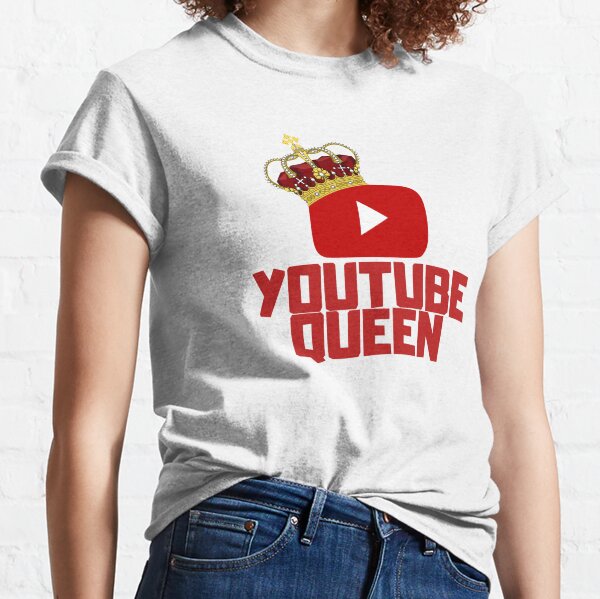 Youtube Queen T Shirts Redbubble - queen naija medicine roblox is