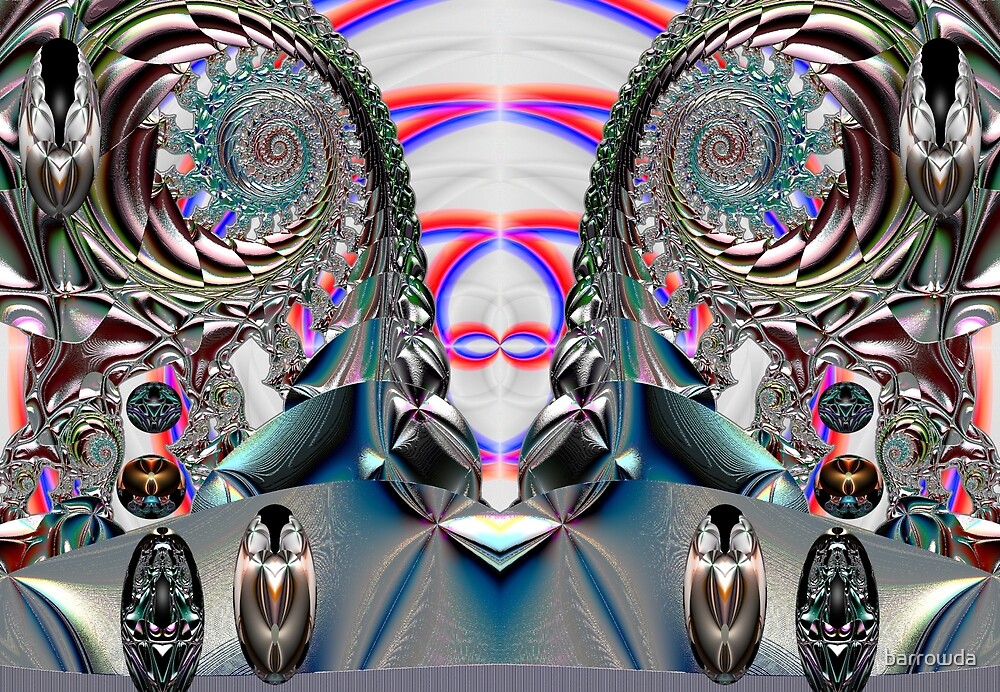 "Glass Spirals Roller Coaster" by barrowda Redbubble