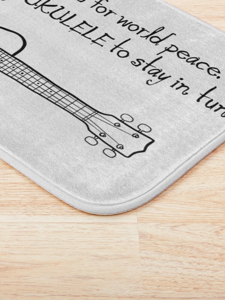 Thumbnail 3 of 6, Bath Mat, World Peace designed and sold by Ruca.