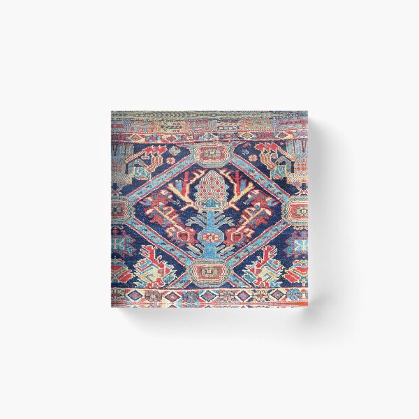 Item preview, Bolso Afshar Kerman del sur de Persia con estampado facial designed and sold by Vicky Brago-Mitchell®.