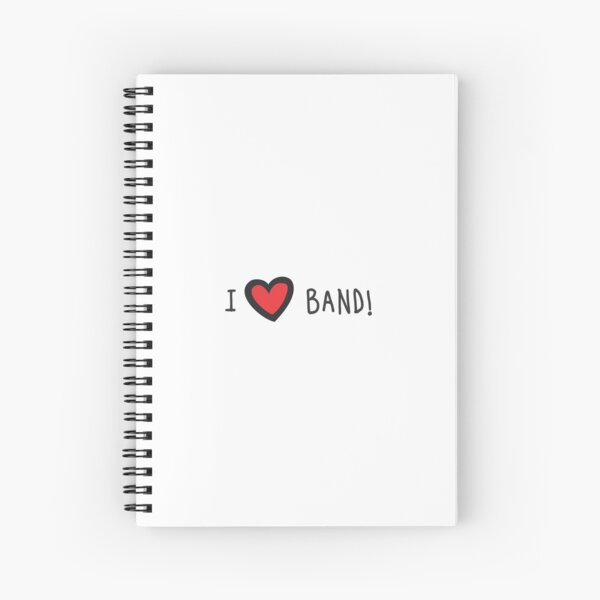 Item preview, I Heart Band designed and sold by lauralgkelly.