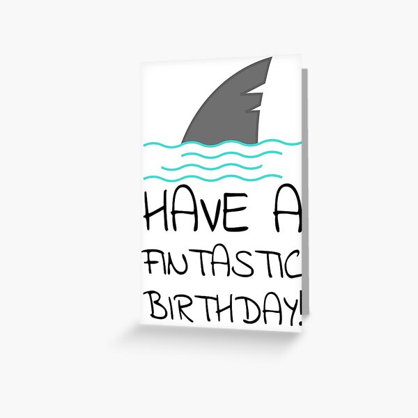 Fintastic Birthday Greeting Card